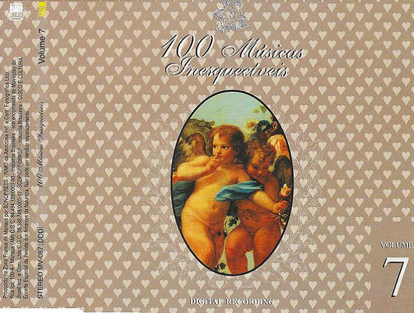 CD - 100 Músicas Inesquecíveis Volume 7  (Vários artistas)