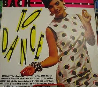 CD -  Back To Dance (Vários Artistas)