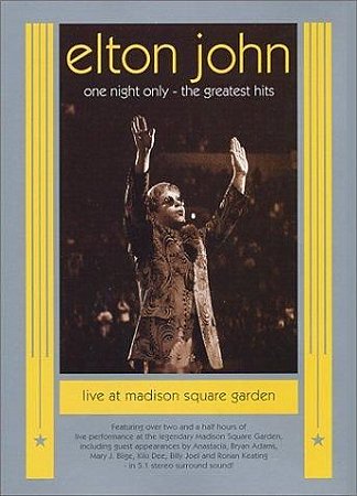 DVD - ELTON JOHN: ONE NIGHT ONLY - GREATEST HITS LIVE