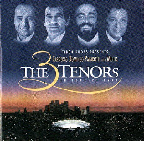 CD -  The 3 Tenors In Concert 1994 - Carreras - Domingo - Pavarotti With Mehta - IMP