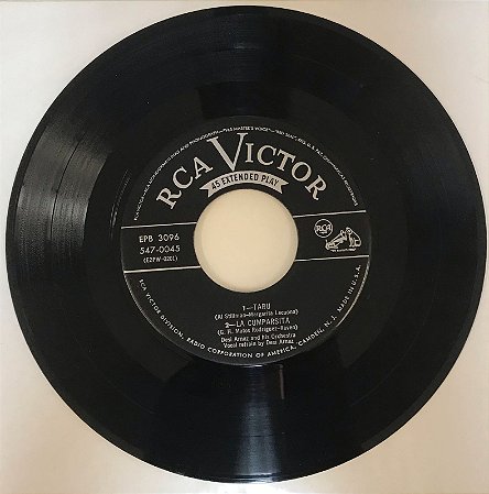 Compacto - Bing Crosby and Fred Waring and His Pennsylvanians - Mother Darlin´ / Hush-a-bye(Importado U.S.A)