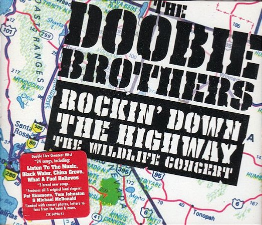 CD - The Doobie Brothers - Rockin' Down the Highway: The Wildlife Concert -  CD DUPLO