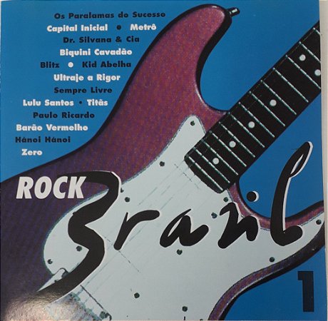 CD - Rock Brasil - Vol. 1 (Vários Artistas)