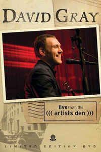 DVD -  DAVID GRAY LIVE FROM THE ARTISTS DEN  (1 livro + 1 dvd) - IMP