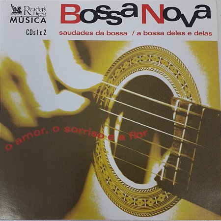 CD - Bossa Nova - O Amor, O Sorriso e a Flor ¹ (Vários Artistas) Duplo