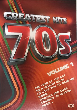 DVD - Greatest 70´s - Volume 1 (Vários Artistas)