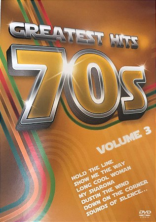 DVD -  Greatest 70´s - Volume 3  (Vários Artistas)