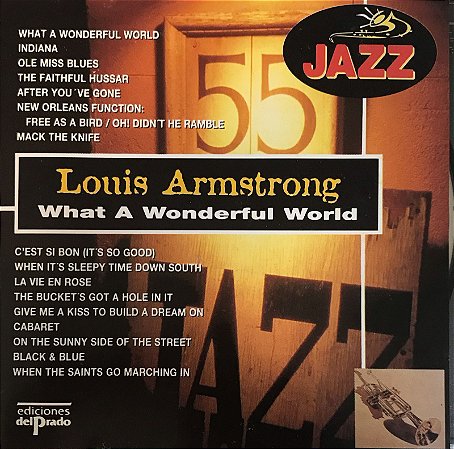 CD - Louis Armstrong - What a wonderful world (Coleção Jazz)