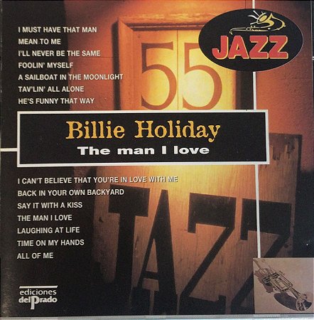 CD - Billie Holiday - The man I love (Coleção Jazz)