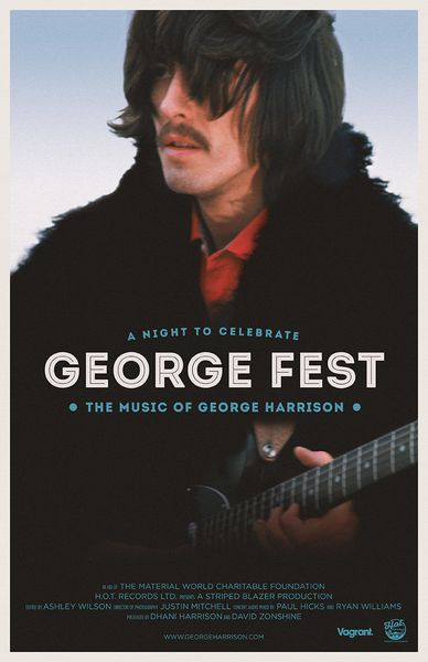 CDs + DVD -  GEORGE FEST: A NIGHT TO CELEBRATE THE MUSIC OF GEORGE HARRISON   (Box 2 CDs + 1 DVD)