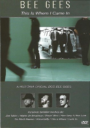 DVD - BEE GEES: THIS IS WHERE YOU COME IN