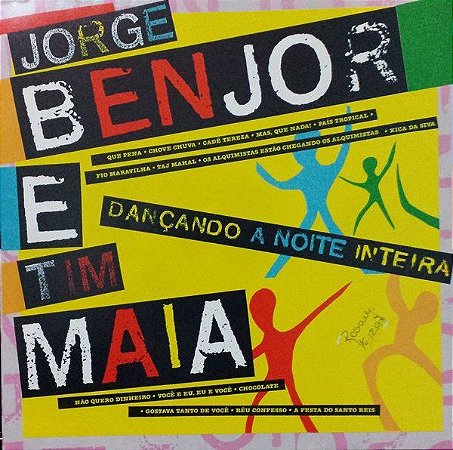 CD - Jorge Ben Jor E Tim Maia ‎– Dançando A Noite Inteira