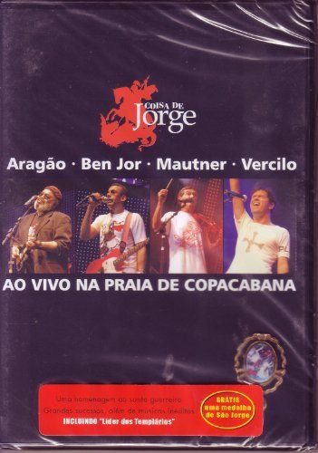 DVD - COISA DE JORGE AO VIVO NA PRAIA DE COPACABANA