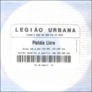 CD - Legião Urbana ‎– Como É Que Se Diz Eu Te Amo