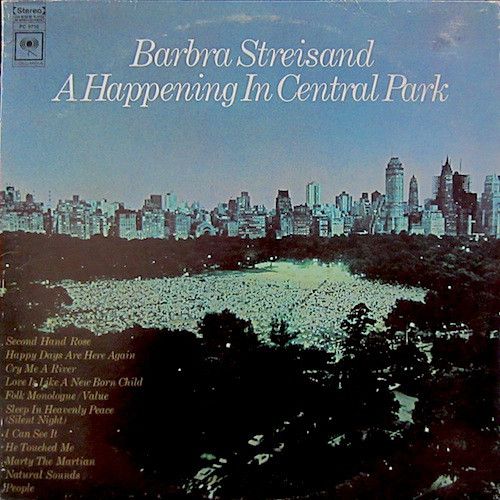LD - Barbra Streisand ‎– A Happening In Central Park