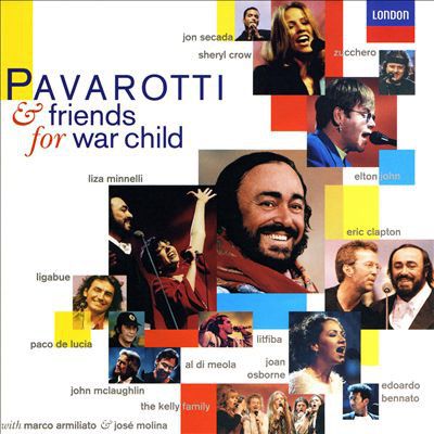 LD - Pavarotti & Friends ‎– Pavarotti & Friends (For War Child)