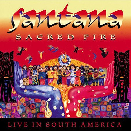 LD Santana ‎ Sacred Fire, Live In Mexico Colecionadores Discos