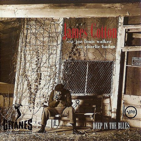 CD - James Cotton With Joe Louis Walker And Charlie Haden ‎– Deep In The Blues - IMP US