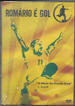 DVD - ROMÁRIO É GOL -  O Gênio Da Grande Área