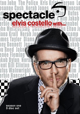 Blu-ray - Elvis Costello ‎– Spectacle - Elvis Costello With... (BOX - 4 DVDS)