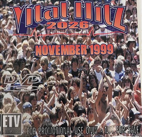 DVD - Etv Vital Hitz 2026 - November 1999 (Vários Artistas)