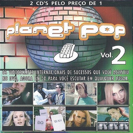 CD Duplo - Planet Pop Vol. 2 (Vários Artistas)