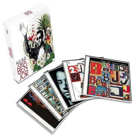 CD - JORGE BEN JOR - BOX 5 CDS - ALÔ ALÔ JORGE BEN JOR  ( NOVO LACRADO )