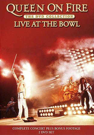 DVD DUPLO - Queen – Queen On Fire (Live At The Bowl)