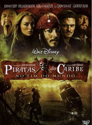 DVD DUPLO - Piratas do Caribe - No Fim do Mundo