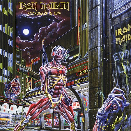 LP - Iron Maiden – Somewhere In Time ( Novo lacrado importado )