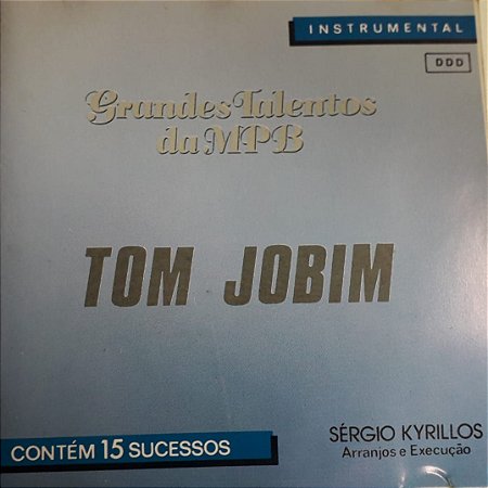 CD - Tom Jobim - Instrumental (Coleção Grandes Talentos da MPB) - Vários Artistas