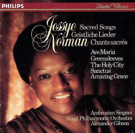 CD -  Jessye Norman / The Ambrosian Singers / Royal Philharmonic Orchestra* / Alexander Gibson ‎– Sacred Songs