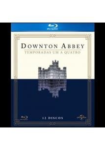 BLU-RAY -  BOX DOWNTON ABBEY - 01ª A 04ª TEMPORADA ( LACRADO )