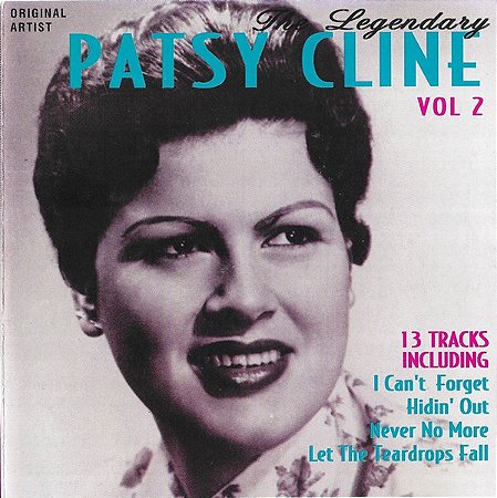 CD - Patsy Cline – The Legendary Patsy Cline Vol 2 (Importado)