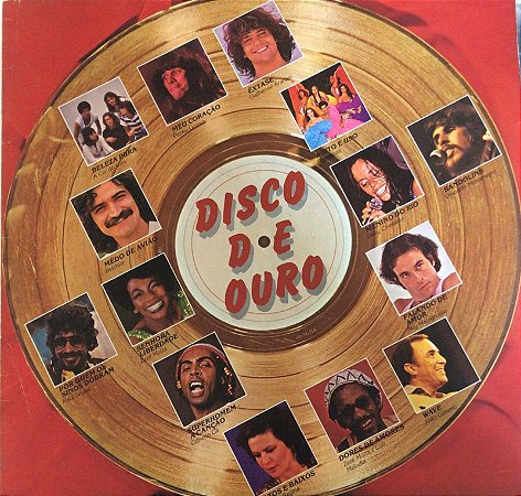 LP - Disco De Ouro - Nacional ( Vários Artistas )