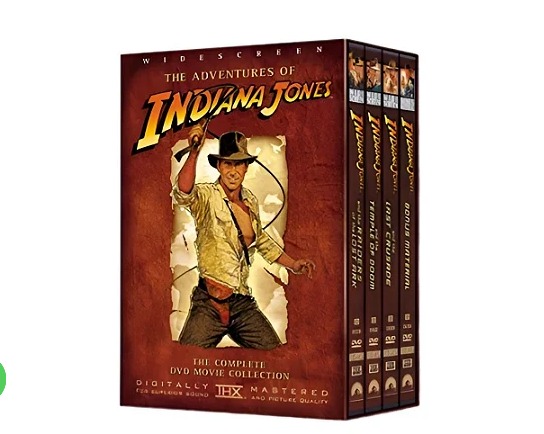 DVD BOX - As Aventuras de Indiana Jones - Coleção Completa ( Lacrado )