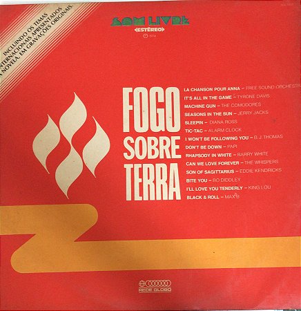 LP – Fogo Sobre Terra (Internacional) ( Vários Artistas )