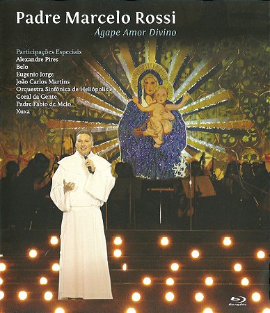 DVD - Padre Marcelo Rossi – Ágape Amor Divino (C/ Encarte )