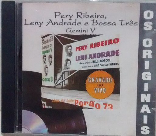 CD - Pery Ribeiro + Leny Andrade + Bossa Três – Gemini V