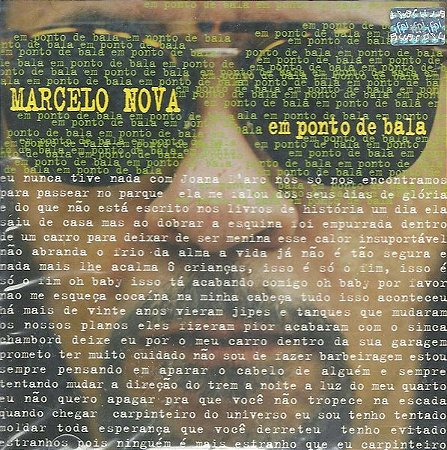 CD - Marcelo Nova – Em Ponto De Bala