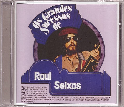 CD - Raul Seixas – Os Grandes Sucessos De Raul Seixas