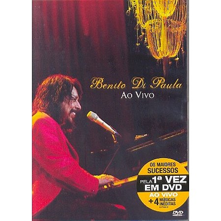 DVD - Benito Di Paula – Ao Vivo ( Lacrado )