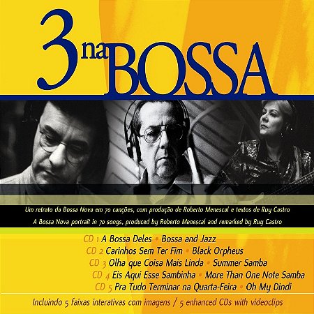 CD BOX - 3 Na Bossa – 3 Na Bossa ( 5 CDS )