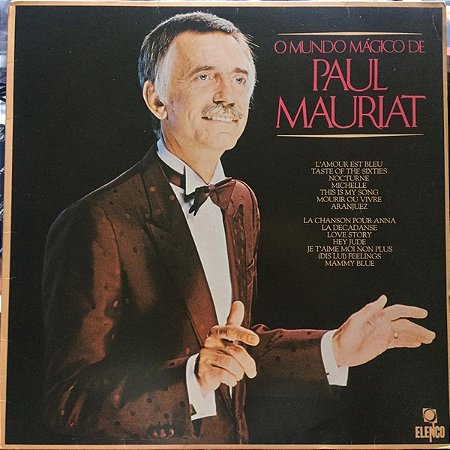 LP - Paul Mauriat – O Mundo Mágico De Paul Mauriat