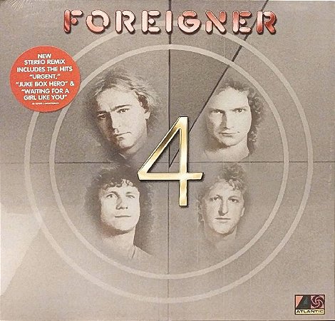 LP - Foreigner – 4 ( LACRADO )