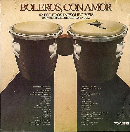 CD - Boleros, Con Amor (42 Boleros Inesquecíveis) ( Santo Morales, Orquestra & Vocal )