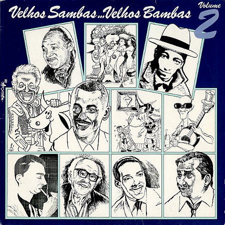 LP - Velhos Sambas... Velhos Bambas Volume 2 ( DUPLO ) - Vários Artistas
