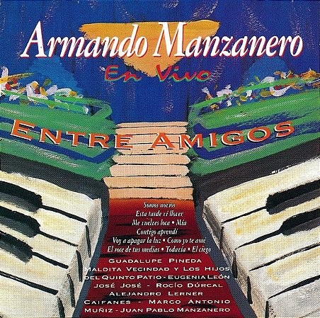 CD - Armando Manzanero – En Vivo Entre Amigos ( IMP - USA )