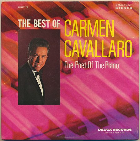 LP - Carmen Cavallaro – The Best Of Carmen Cavallaro ( C/ encarte) ( duplo )