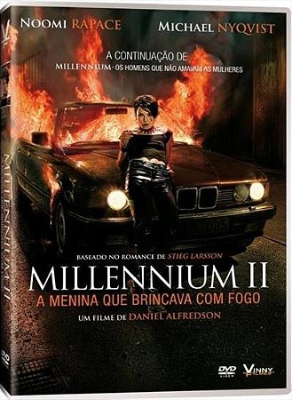 DVD - MILLENNIUM 2: A MENINA QUE BRINCAVA COM FOGO ( LACRADO )
